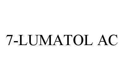 Trademark Logo 7-LUMATOL AC