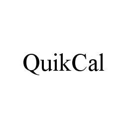 Trademark Logo QUIKCAL