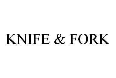 Trademark Logo KNIFE & FORK