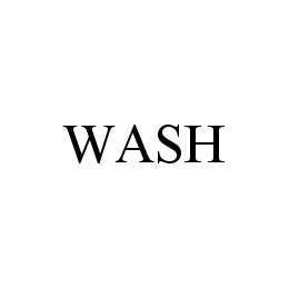Trademark Logo WASH