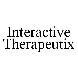  INTERACTIVE THERAPEUTIX