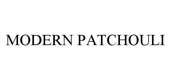 Trademark Logo MODERN PATCHOULI