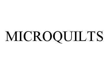  MICROQUILTS