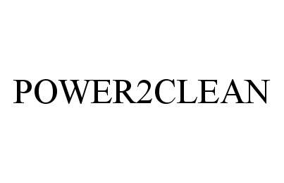 Trademark Logo POWER2CLEAN