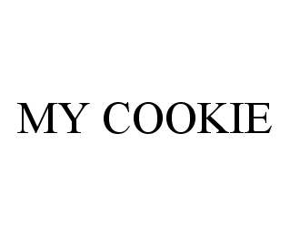  MY COOKIE