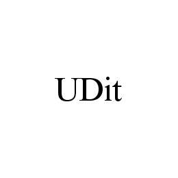 Trademark Logo UDIT