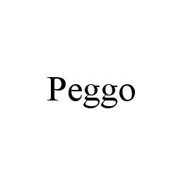 Trademark Logo PEGGO