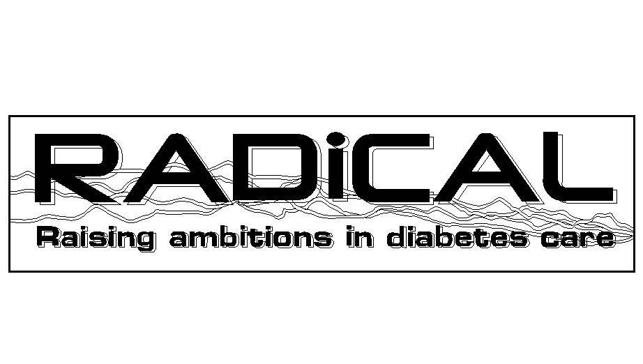 Trademark Logo RADICAL RAISING AMBITIONS IN DIABETES CARE