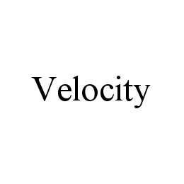 Trademark Logo VELOCITY