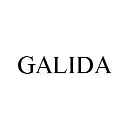 Trademark Logo GALIDA