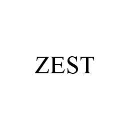 Trademark Logo ZEST