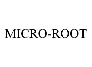 Trademark Logo MICRO-ROOT