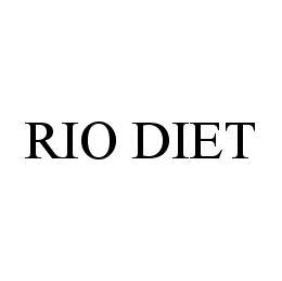Trademark Logo RIO DIET
