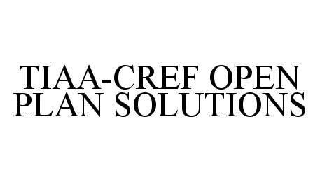  TIAA-CREF OPEN PLAN SOLUTIONS