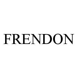Trademark Logo FRENDON