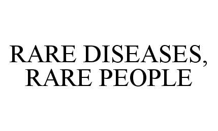 Trademark Logo RARE DISEASES, RARE PEOPLE