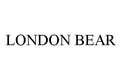 Trademark Logo LONDON BEAR