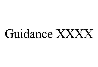 Trademark Logo GUIDANCE XXXX