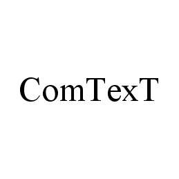 Trademark Logo COMTEXT