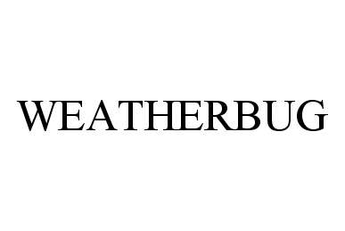 Trademark Logo WEATHERBUG