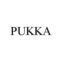Trademark Logo PUKKA