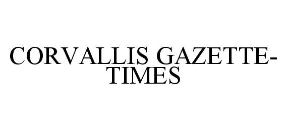  CORVALLIS GAZETTE-TIMES