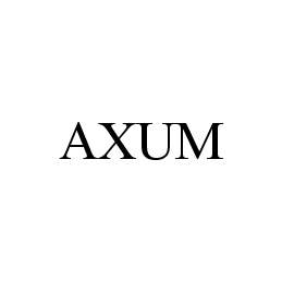 Trademark Logo AXUM
