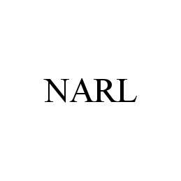 Trademark Logo NARL