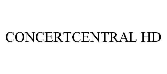 Trademark Logo CONCERTCENTRAL HD