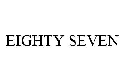  EIGHTY SEVEN