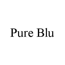 Trademark Logo PURE BLU