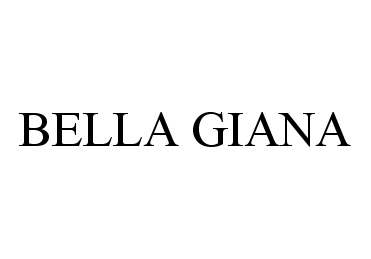  BELLA GIANA