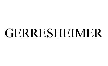 Trademark Logo GERRESHEIMER
