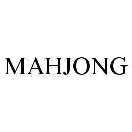 MAHJONG