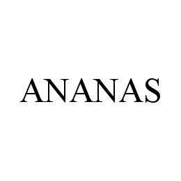 Trademark Logo ANANAS