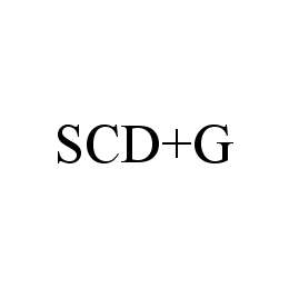 Trademark Logo SCD+G