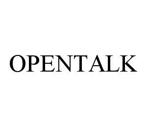 Trademark Logo OPENTALK