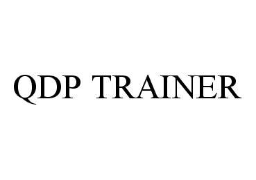  QDP TRAINER