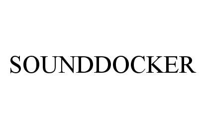 Trademark Logo SOUNDDOCKER