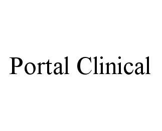  PORTAL CLINICAL