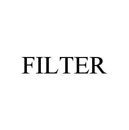 Trademark Logo FILTER