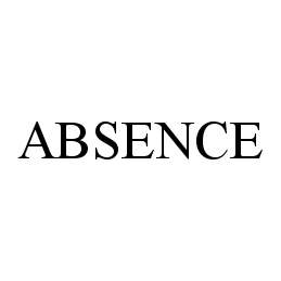 Trademark Logo ABSENCE