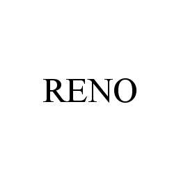 Trademark Logo RENO