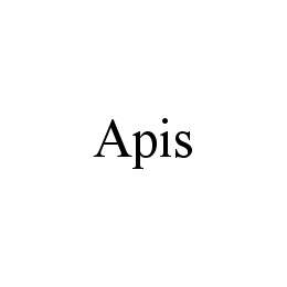 Trademark Logo APIS