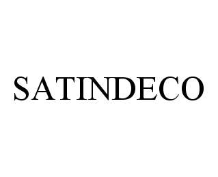 Trademark Logo SATINDECO