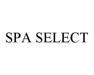 Trademark Logo SPA SELECT