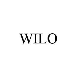 Trademark Logo WILO