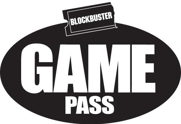 Trademark Logo BLOCKBUSTER GAME PASS