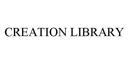  CREATION LIBRARY