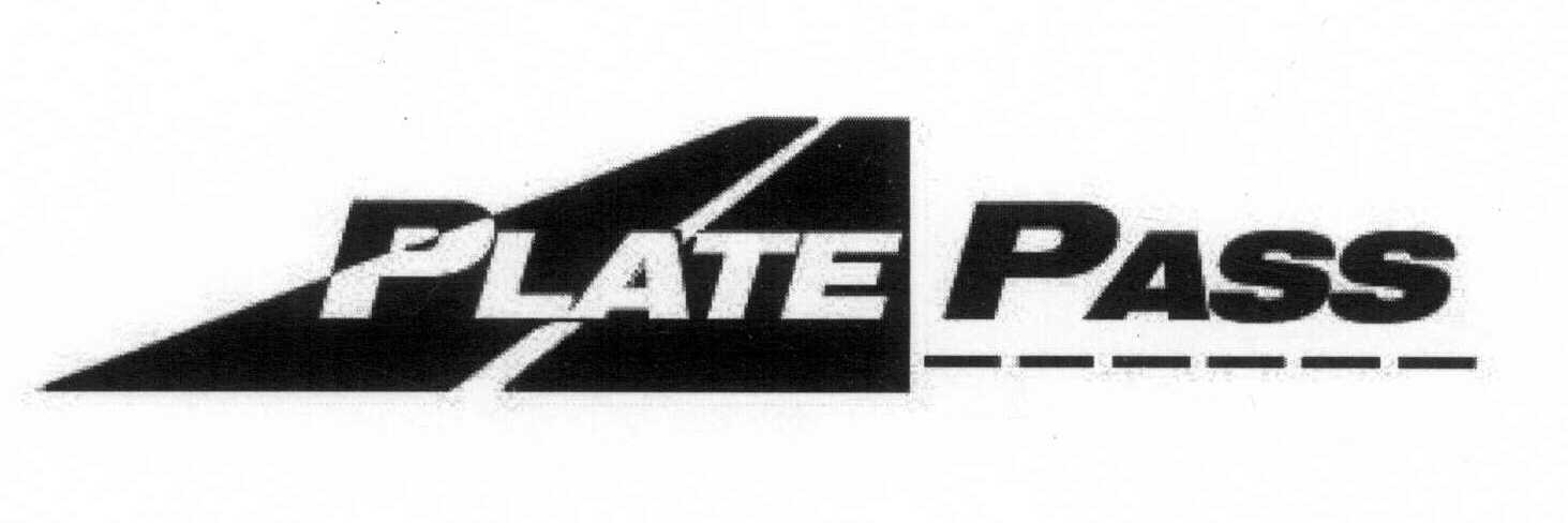 Trademark Logo PLATEPASS